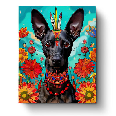 Xoloitzcuintli Dog - miicreative - Paint by Numbers Fixed Kit - Pre-designed Kit